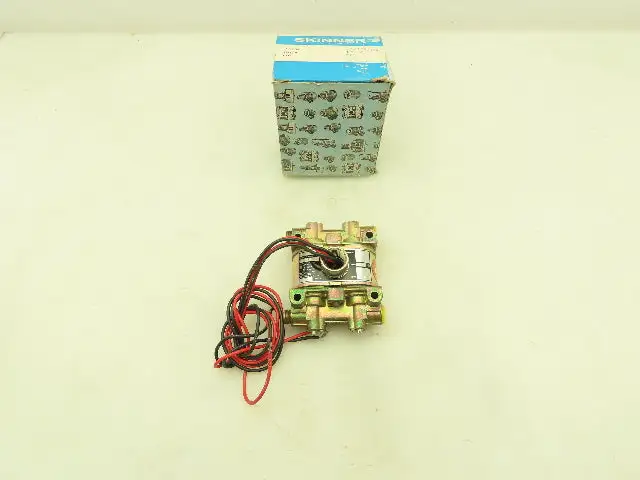 Honeywell Skinner V955LEP2150 Solenoid Valve 4-Way NO 120V 150 PSI 1/4" NPT