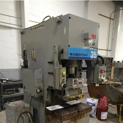 Used 1987 KOMATSU OBS35-3 Gap Frame (OBS) Presses Michigan US | Midwest Press and Automation #564219