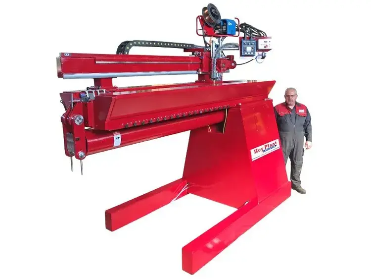 New | Build-to-Order KEY PLANT AUTOMATION EXTERNAL SERIES Seam Welders Texas US | Harris Machine Tools, Inc. #405423