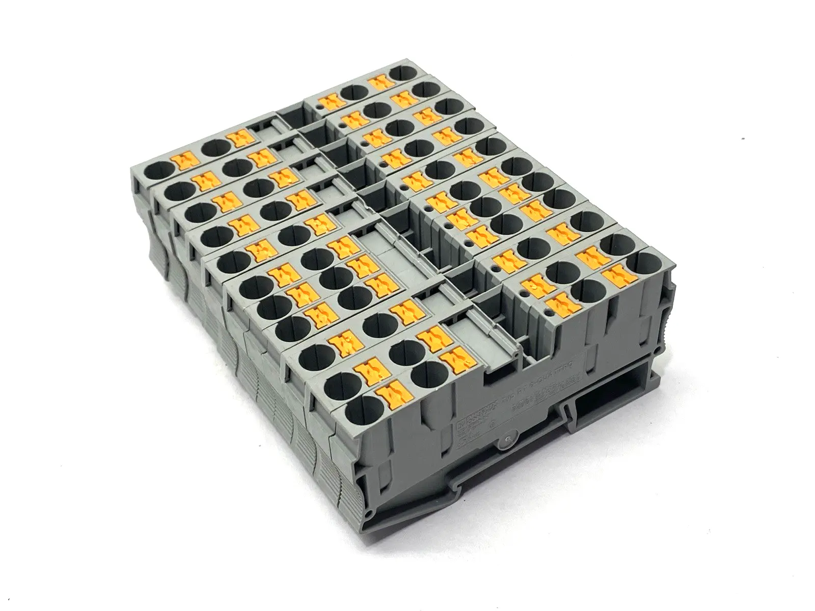 USED PHOENIX CONTACT FEED THROUGH TERMINAL BLOCK 3212934 LOT OF 11