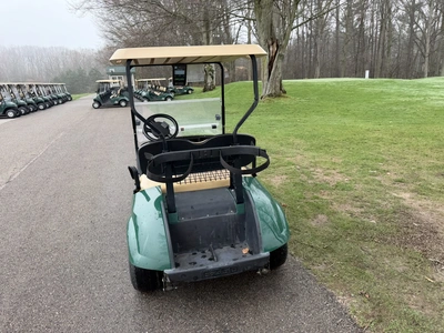 (1) 2017 E-Z-Go golf cart with a Kawasaki gas engine, model 625111G01, does not include Club canopy ...