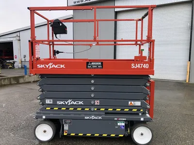 New | in-Stock 2024 SKYJACK SJ4740 E ELECTRIC SCISSOR LIFT Scissor Lifters Alberta CA | Adcock Equipment #1417675
