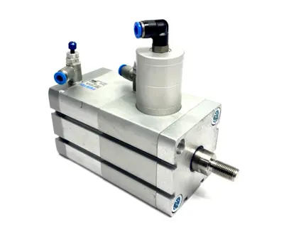 ADN-63-30-KP-A-P-A | Festo  Pneumatic Compact Cylinder 63mm Bore 30mm Stroke 548211 - Used