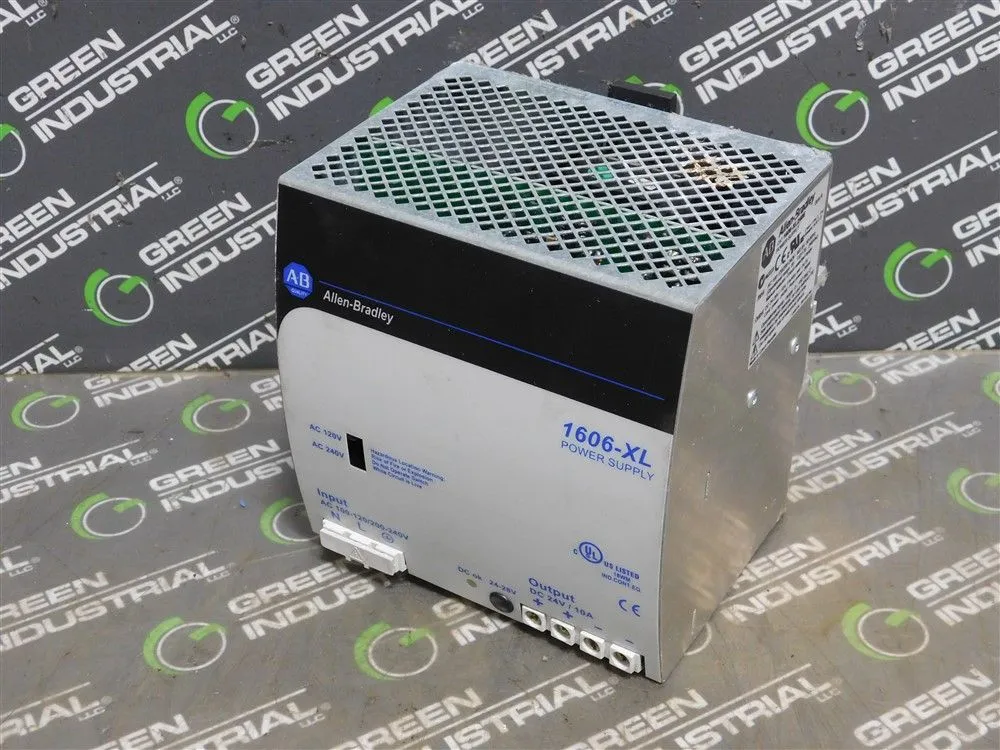 Allen Bradley 1606-XL240E Power Supply Ser. A DC 24-28V/10A Used