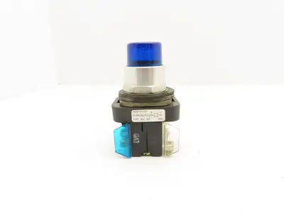 Allen Bradley 800T-QT24BAV Blue Illuminated Pushbutton 30mm
