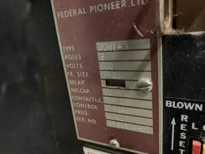 Used FEDERAL PIONEER 02877-A1-88 Circuit Breakers British Columbia CA | Lenmark #248976