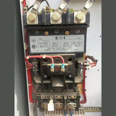 Allen Bradley 2100 Series 3 Section MCC Unit