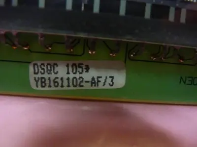 USED ABB YB161102-AF/3 DSQC 105