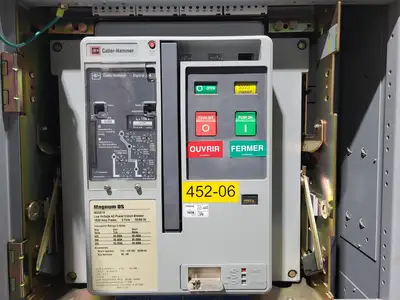 Low Voltage PDC / Switchgear Section, (1) 4000A, (5) 1200A Magnum DS Breakers, 600V 3PH