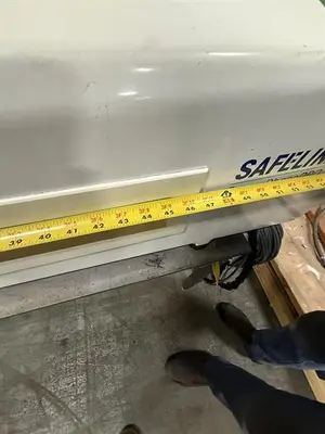 Safeline Metal Detector 3" tall x 45" wide Opening