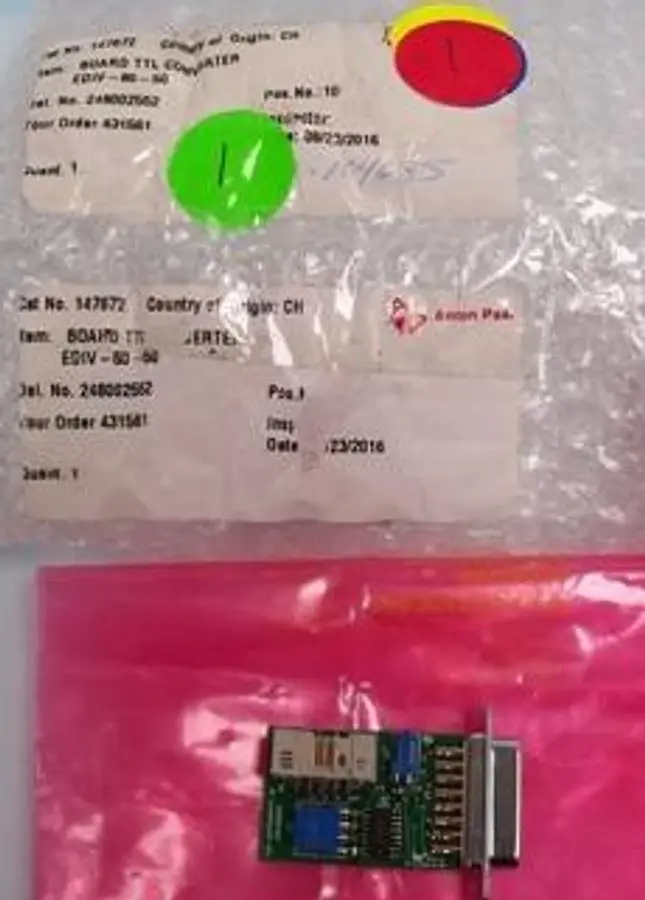 QTY. 1. ANTON PAAR BOARD TTL CONVERTER EDIV-80-50,...
