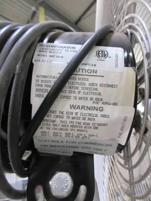 TPI FREE STANDING PEDESTAL FAN