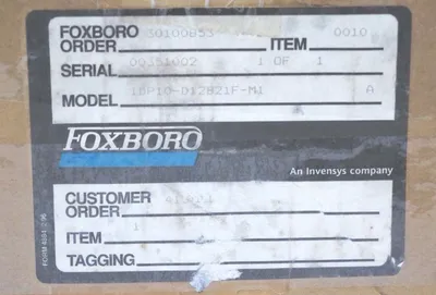 NEW FOXBORO IDP10-D12B21F-M1 PRESSURE TRANSMITTER IDP10D12B21FM1