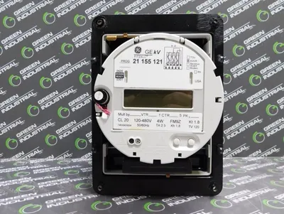 General Electric 21 155 121 Vector Electricity Meter 4W CL20 FM9Z Kt 1.8 Used