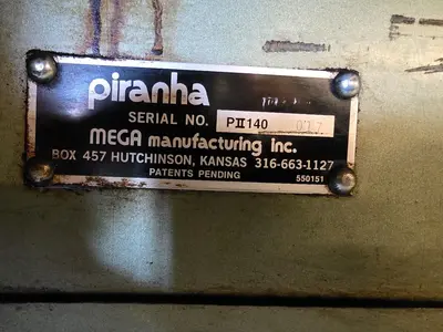 Used PIRANHA PII-140 Ironworkers Kentucky US | Aucto #1341556