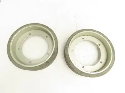 Camso 94012810 Solid Tire And 5 Bolt Rim 323X100 Removed From JLG 10MSP Lot of 2