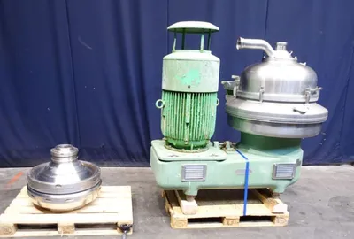 Westfalia DA 100-06-117 nozzle centrifuge, 316SS.