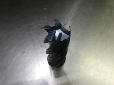 Kyocera/SGS 25mm 5 Flute Carbide CR Endmill 25mm Shank 1mm R 48050 (LOC3667)