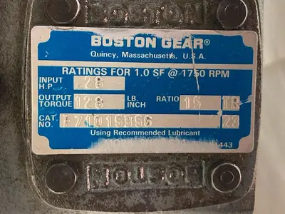 USED BOSTON GEAR F71015B5G