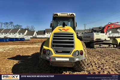 Used 2019 WACKER NEUSON RC110P Single Drum Rollers Tennessee US | Proxy Equipment #1385006
