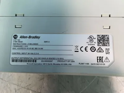 USED 2021 ALLENBRADLEY 2198ABQE