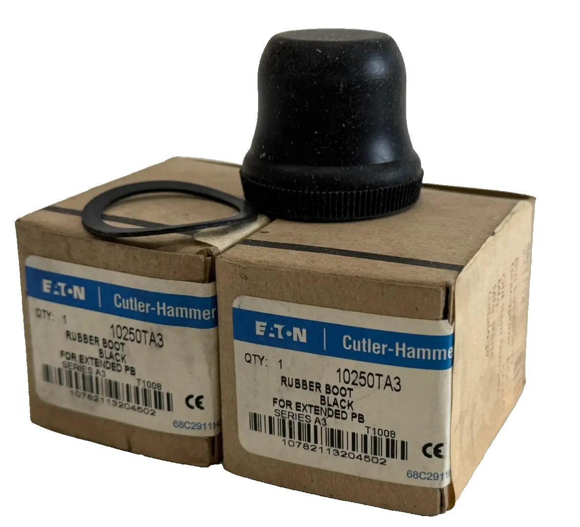NEW LOT OF 2 EATON/CUTLER HAMMER 10250TA3 RUBBER BOOT