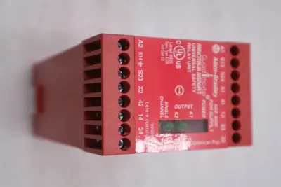 NEW Allen Bradley 440R-C23017 B GuardMaster MSR6R/T Safety Relay 24V #GF-321A