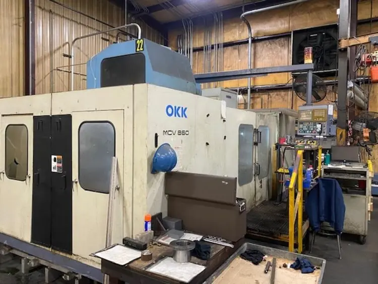Used 1997 OKK MCV-860 Vertical Machining Centers Vermont US | Two Spade Machinery LLC #506995