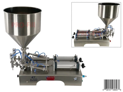 Jet Models Double Head (Air & Electric) - Semi-auto Piston Filler Machine