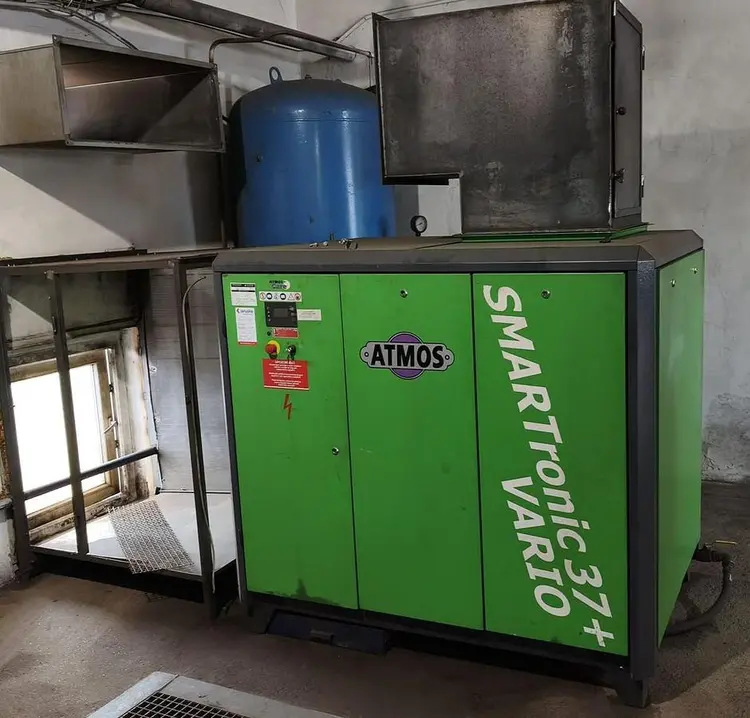 Used 2016 ATMOS VARIO 37 Rotary Screw & Sliding Vane Air Compressors CZ | Amaron s.r.o. #1060695