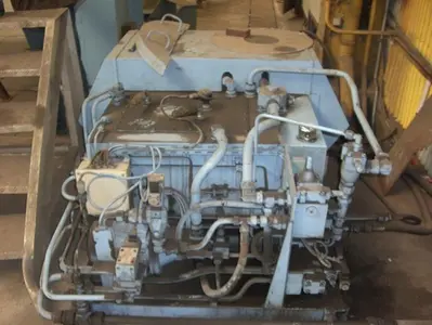USED FAVRIN 100 TON PLATEROLL / DISH END FORMING