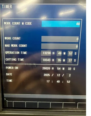 2007 MORI SEIKI NL-3000Y / 3000