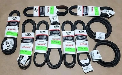 *NEW SURPLUS* [10] Gates AX50 Tri-Power V Belt 1/2" Wide x 52" Long + Warranty!