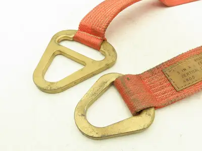 Leschen 3"x 6' Nylon Web Sling Triangle Choker Lifting Strap 3840-9600 Lb