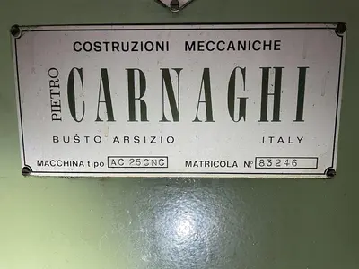 USED PIETRO CARNAGHI AC 25