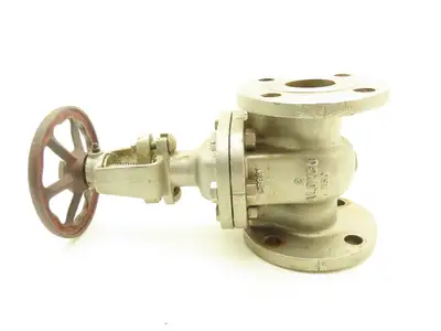 Aloyco FIG 117 2" Gate Valve SS Rising Stem Flanged Ends Bolted Bonnet CF8M