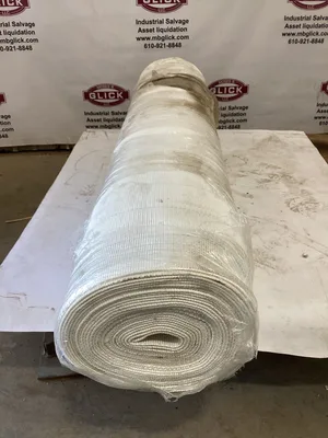 White Cordura Fabric 1850’ l x 60” w Roll 9250 sq ft