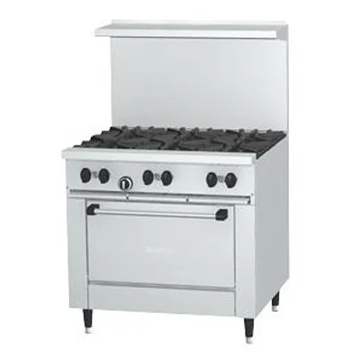 GARLAND 6 BURNER RANGE WITH OVEN