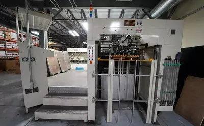 USED 2005 BRAUSSE 1050SEF 40” AUTOMATIC DIE CUTTER FOIL STAMPER