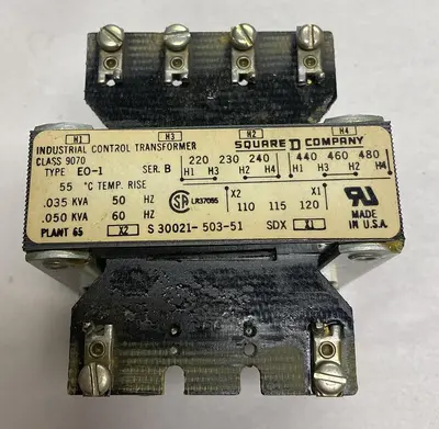 Used SQUARE D 9070E01 Miscellaneous Equipment (Electrical & Power) | Surplus Asset Holdings #1194589