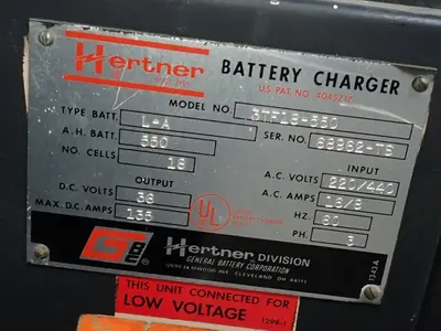 USED HERTNER 3TF18550