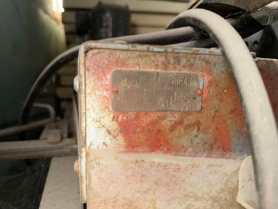 Used _UNKNOWN_ _UNKNOWN_ Sheet Metal Shears Michigan US | Miedema Asset Management Group #1577611