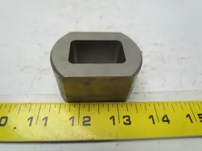 AIP SB8107 DET #298 Oblong Press Fit dies w/ Flats Lot of 2