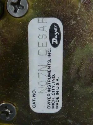 USED DWYER N07N