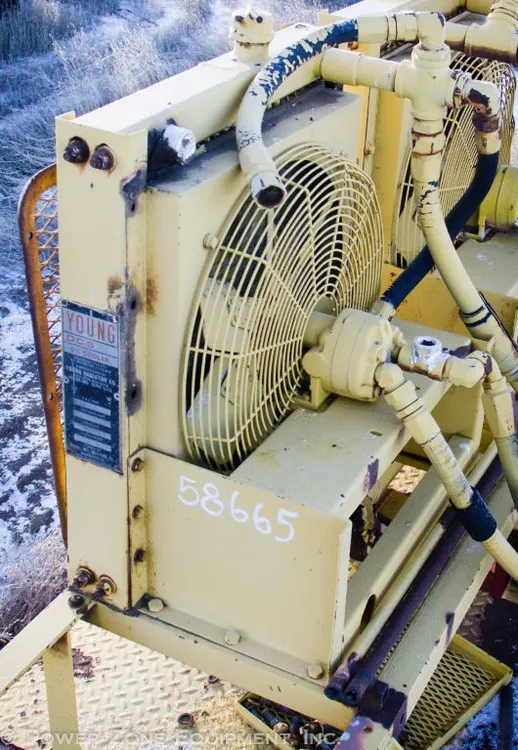 Used YOUNG HYDRAULIC OIL COOLER 274551 Heat Exchangers | Power Zone Equipment #969919