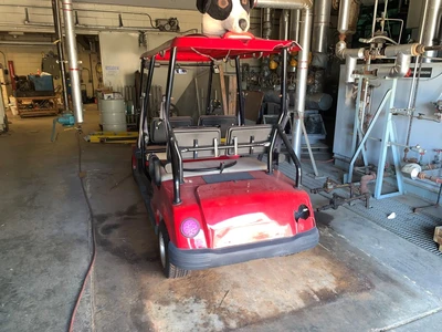 2007 Tomberlin Golf Cart, E-merge, Red, 2 bench seats, 48V