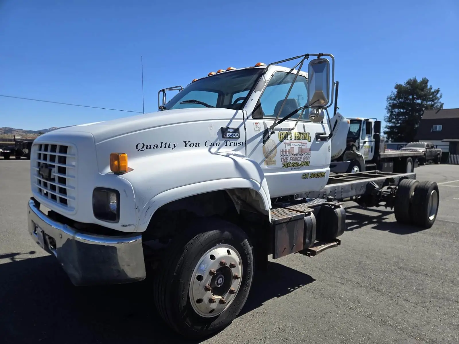 Used 2000 CHEVROLET KODIAK C6500 Cab Chassis trucks California US | Ben Kaplan Equipment #1545382