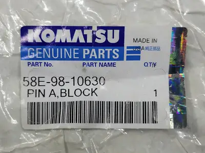 NEW KOMATSU 58E-98-10630