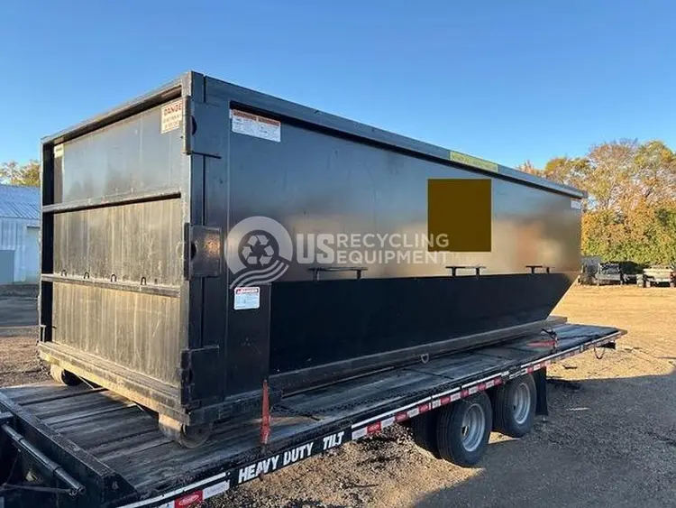 Used POYNETTE IRONWORKS TCRB-OT-052 30YD OPEN TOP Hoppers | US Recycling Equipment #474747