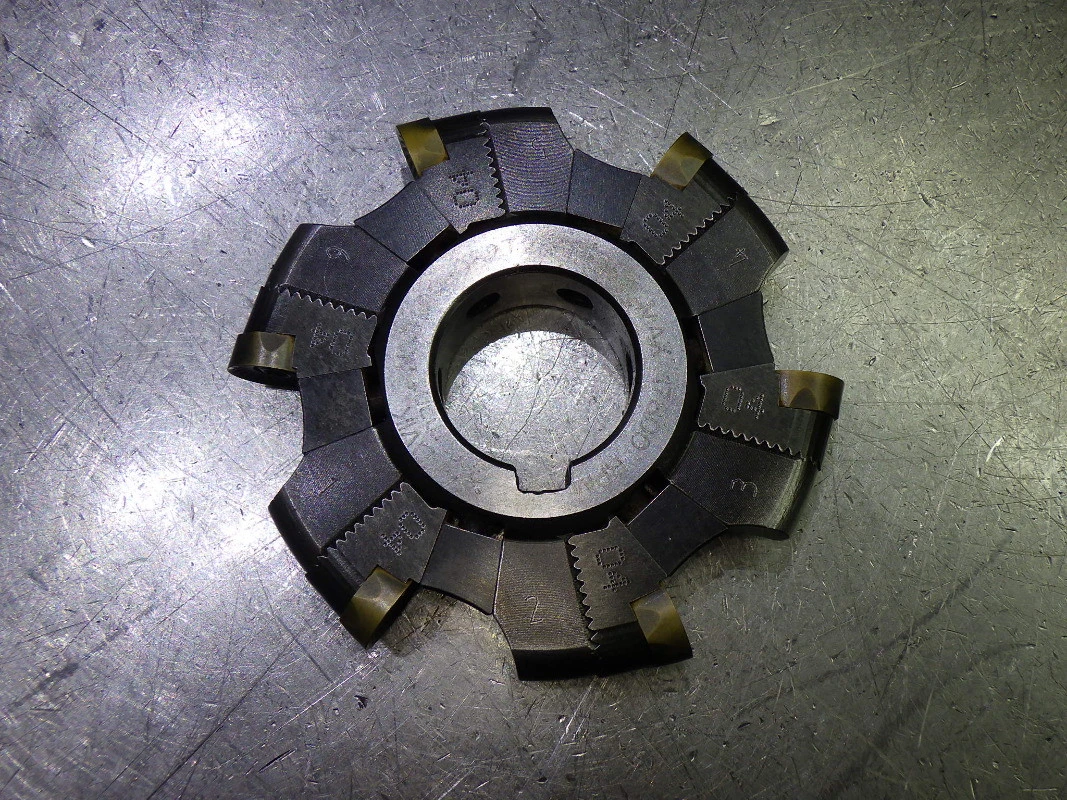 Sandvik 82mm (12.7mm) Slot Mill 1" Arbor N331.32-082T25FMQ (LOC2957B)